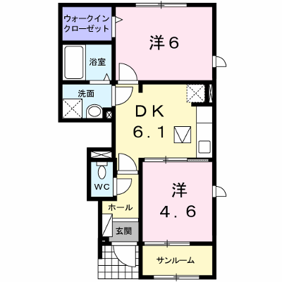 マリンビュー 104【管理NO：1-015939201-01040】 ★家具家電は申し込み後に搬入します★ ★2026年09月上旬入居可能★の外観画像