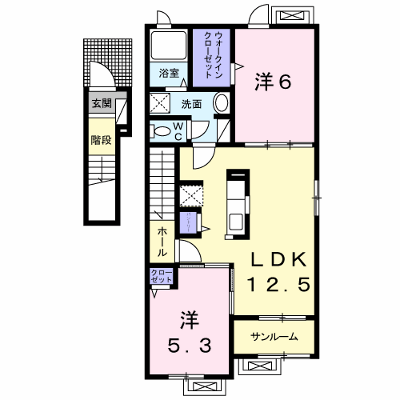 Ｆｉｅｌｄ　Ｗｅｓｔ 201【管理NO：1-020968501-02010】 ★家具家電は申し込み後に搬入します★ ★2026年10月上旬入居可能★の外観画像