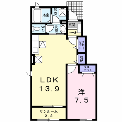 Ｔ・フロムⅠ 103【管理NO：1-020411401-01030】 ★家具家電は申し込み後に搬入します★ ★2026年10月中旬入居可能★の外観画像