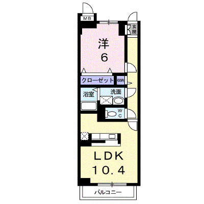 エスポアメゾンⅡ 302【管理NO：1-016113901-03020】 ★家具家電は申し込み後に搬入します★ ★2026年11月中旬入居可能★の外観画像