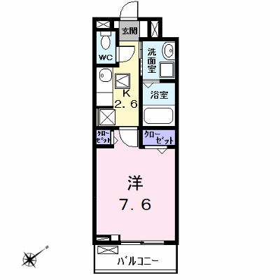 ザ　ルミナス　トキワ 102【管理NO：1-027786101-01020】 ★家具家電は申し込み後に搬入します★ ★2026年09月中旬入居可能★の外観画像