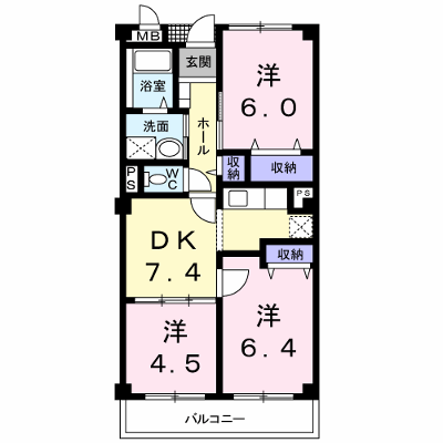 スカイコート　Ⅱ 302【管理NO：1-010161502-03020】 ★家具家電は申し込み後に搬入します★ ★2026年09月中旬入居可能★の外観画像