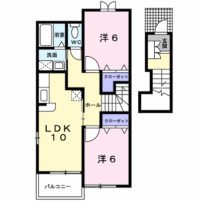 ブリアンアルカンシエルＢ 203【管理NO：1-013402402-02030】 ★家具家電は申し込み後に搬入します★ ★2026年09月中旬入居可能★の外観画像