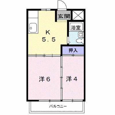 ＡＴハイツ 2C【管理NO：1-003016301-02030】 ★家具家電は申し込み後に搬入します★ ★2026年09月中旬入居可能★の外観画像