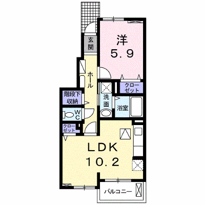 インサイドビレッジⅡ 102【管理NO：1-020111901-01020】 ★家具家電は申し込み後に搬入します★ ★2026年09月中旬入居可能★の外観画像