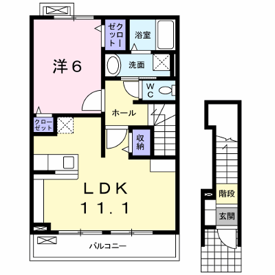 フロントリバー・サンⅡ 202【管理NO：1-015428702-02020】 ★家具家電は申し込み後に搬入します★の外観画像