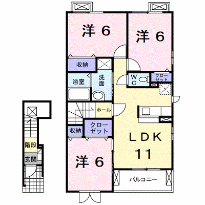 ソル・レヴェンテ　ウーノ 206【管理NO：1-014379901-02060】 ★家具家電は申し込み後に搬入します★ ★2026年09月下旬入居可能★の外観画像