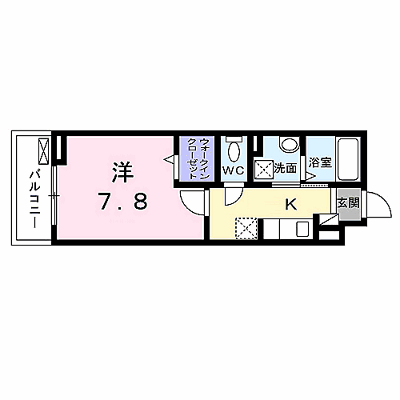 エアリーガーデン 202【管理NO：1-027204401-02020】 ★家具家電は申し込み後に搬入します★ ★2026年10月上旬入居可能★の外観画像