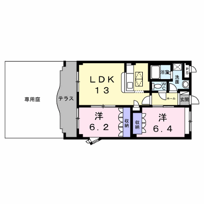 マウントック・レオ 106【管理NO：1-099431801-01050】 ★家具家電は申し込み後に搬入します★ ★2026年09月下旬入居可能★の外観画像