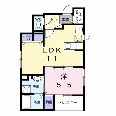 ステラータ 101【管理NO：1-027670001-01010】 ★家具家電は申し込み後に搬入します★ ★2026年11月下旬入居可能★の外観画像