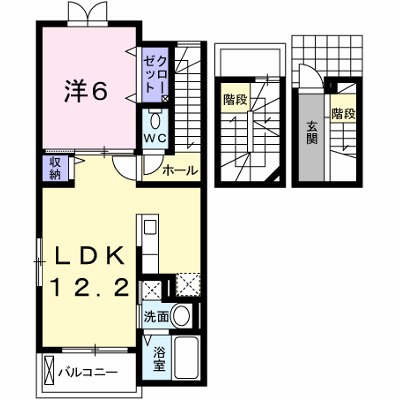 サンフラワー 303【管理NO：1-018969001-03030】 ★家具家電は申し込み後に搬入します★ ★2026年09月中旬入居可能★の外観画像