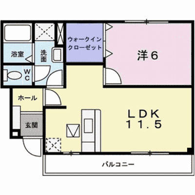 エクセラン國木Ⅰ 102【管理NO：1-016454201-01020】 ★家具家電は申し込み後に搬入します★の外観画像