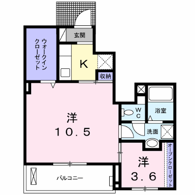 メゾン・アルバ 102【管理NO：1-020441801-01020】 ★家具家電は申し込み後に搬入します★ ★2026年09月中旬入居可能★の外観画像