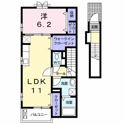 サーレ・学園前Ⅱ 203【管理NO：1-021400702-02030】 ★家具家電は申し込み後に搬入します★の外観画像