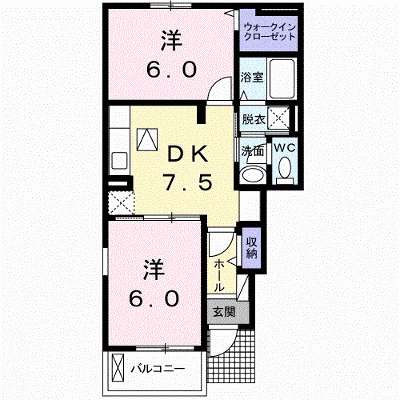 グラーディア 101【管理NO：1-022429001-01010】 ★家具家電は申し込み後に搬入します★ ★2026年09月下旬入居可能★の外観画像