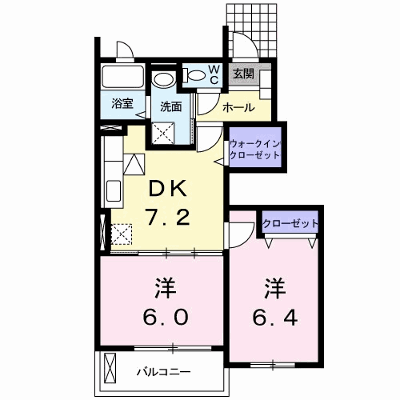 カトル・セゾン　Ⅰ 103【管理NO：1-014932901-01030】 ★家具家電は申し込み後に搬入します★ ★2026年11月中旬入居可能★の外観画像