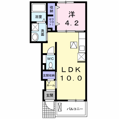 カーサ・セレーノＡ 102【管理NO：1-019277401-01020】 ★家具家電は申し込み後に搬入します★ ★2026年09月下旬入居可能★の外観画像