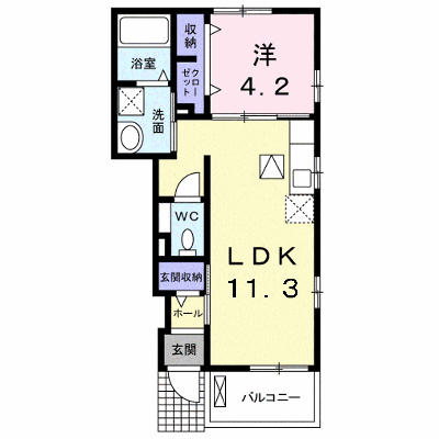 エミネンス 103【管理NO：1-021986801-01030】 ★家具家電は申し込み後に搬入します★ ★2026年08月下旬入居可能★の外観画像