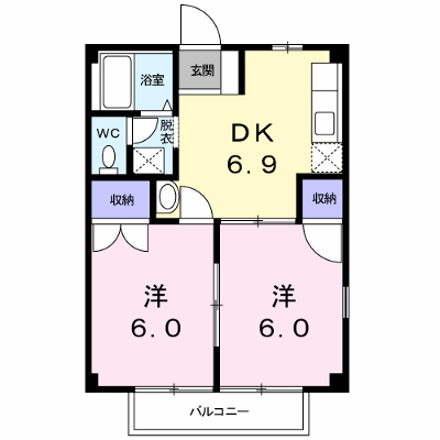 ニューシティ美保Ａ 201【管理NO：1-005864001-02010】 ★家具家電は申し込み後に搬入します★ ★2026年09月中旬入居可能★の外観画像