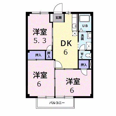 ニューシティ西川 102【管理NO：1-003614001-01020】 ★家具家電は申し込み後に搬入します★ ★2026年09月中旬入居可能★の外観画像