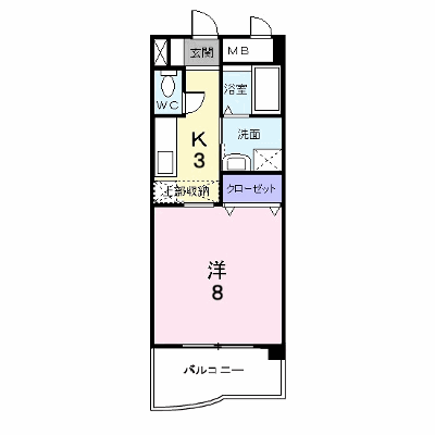 サニーヒルズＫ 311【管理NO：1-010916901-03110】 ★家具家電は申し込み後に搬入します★ ★2026年09月中旬入居可能★の外観画像