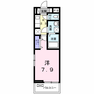 グレイスフル・ユウナⅢ 204【管理NO：1-023699502-02040】 ★家具家電は申し込み後に搬入します★の外観画像