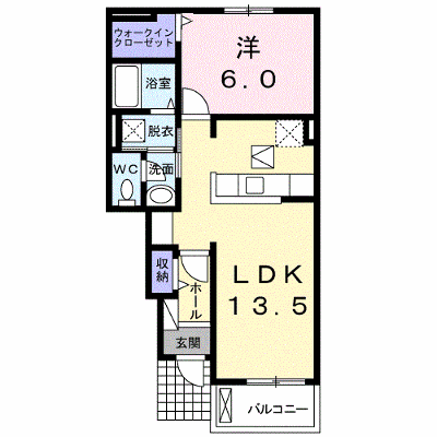 メゾン　ド　ハール　Ⅱ 103【管理NO：1-024157902-01030】 ★家具家電は申し込み後に搬入します★の外観画像