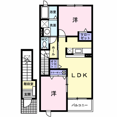 ユリシス１番館 202【管理NO：1-015165301-02020】 ★家具家電は申し込み後に搬入します★ ★2026年08月下旬入居可能★の外観画像