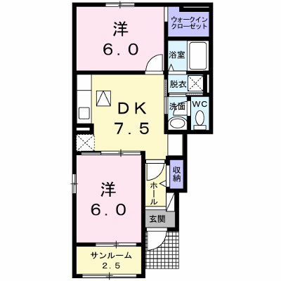 アルドーレ　Ⅱ 101【管理NO：1-019684201-01010】 ★家具家電は申し込み後に搬入します★ ★2026年09月上旬入居可能★の外観画像