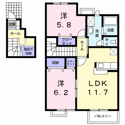 ジョイス・コーポＡ 202【管理NO：1-012269801-02020】 ★家具家電は申し込み後に搬入します★ ★2026年09月中旬入居可能★の外観画像