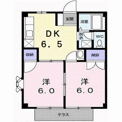 ニューシティ青山Ａ 103【管理NO：1-004343301-01030】 ★家具家電は申し込み後に搬入します★ ★2026年09月中旬入居可能★の外観画像