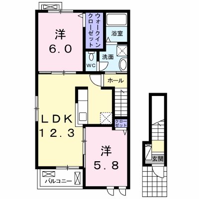 モルト　ピエーノ　Ⅲ 201【管理NO：1-022584303-02010】 ★家具家電は申し込み後に搬入します★ ★2026年09月中旬入居可能★の外観画像