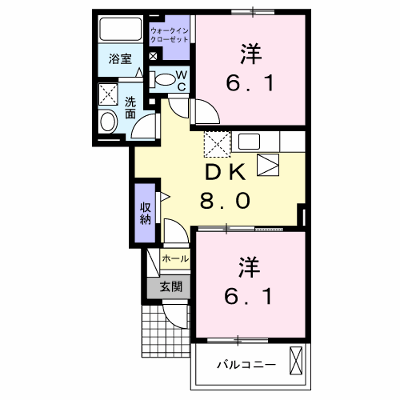 ローズマリエ川内 102【管理NO：1-021016201-01020】 ★家具家電は申し込み後に搬入します★ ★2026年09月中旬入居可能★の外観画像