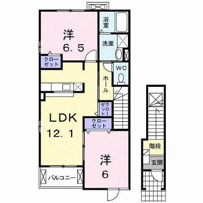 メゾン・ジェルメⅠ 201【管理NO：1-015804501-02010】 ★家具家電は申し込み後に搬入します★ ★2026年09月中旬入居可能★の外観画像