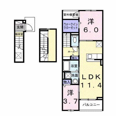 カーサルーチェ 302【管理NO：1-028453701-03020】 ★家具家電は申し込み後に搬入します★ ★2026年09月中旬入居可能★の外観画像
