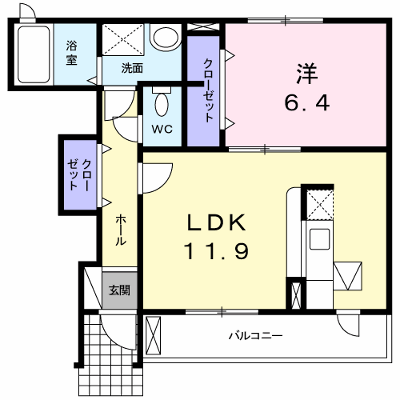 リバーサイドヴィラ 103【管理NO：1-016366201-01030】 ★家具家電は申し込み後に搬入します★の外観画像