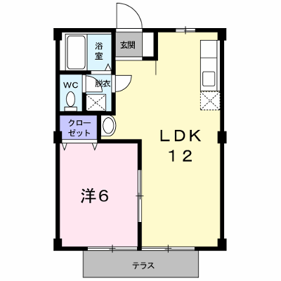 ハイツ石拾 103【管理NO：1-003950301-01030】 ★家具家電は申し込み後に搬入します★ ★2026年09月中旬入居可能★の外観画像