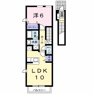 アルモニー・アンジュＡ 204【管理NO：1-014888401-02040】 ★家具家電は申し込み後に搬入します★ ★2026年09月中旬入居可能★の外観画像