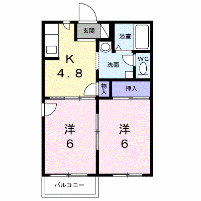 ディアス・カノン 202【管理NO：1-099399001-02020】 ★家具家電は申し込み後に搬入します★ ★2026年10月中旬入居可能★の外観画像