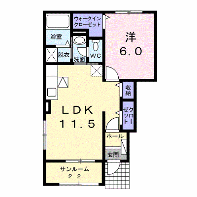 シャルール　Ａ 101【管理NO：1-024245701-01010】 ★家具家電は申し込み後に搬入します★ ★2026年09月下旬入居可能★の外観画像