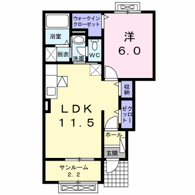 パークサイド彩　Ａ 103【管理NO：1-021435101-01030】 ★家具家電は申し込み後に搬入します★ ★2026年08月下旬入居可能★の外観画像