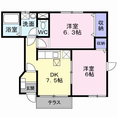 セカンドみなみ 103【管理NO：1-011215301-01030】 ★家具家電は申し込み後に搬入します★ ★2026年09月下旬入居可能★の外観画像
