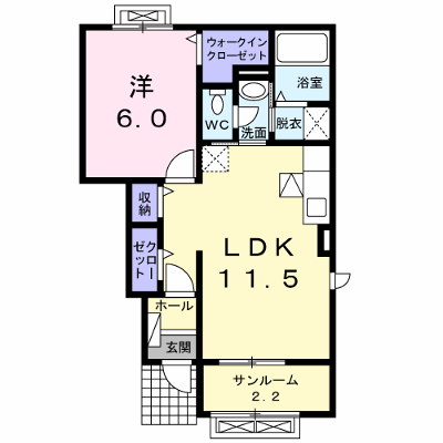 カーサ花沢　Ⅰ 104【管理NO：1-020913001-01040】 ★家具家電は申し込み後に搬入します★ ★2026年09月下旬入居可能★の外観画像
