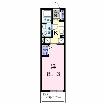 マーベラスプレイス 306【管理NO：1-016358301-03050】 ★家具家電は申し込み後に搬入します★ ★2026年11月中旬入居可能★の外観画像
