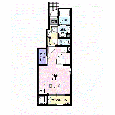ラ・ルーチェⅠ 101【管理NO：1-026245001-01010】 ★家具家電は申し込み後に搬入します★の外観画像