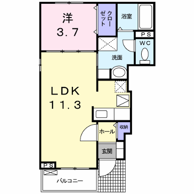 エーデルＭ 101【管理NO：1-016698201-01010】 ★家具家電は申し込み後に搬入します★ ★2026年09月下旬入居可能★の外観画像
