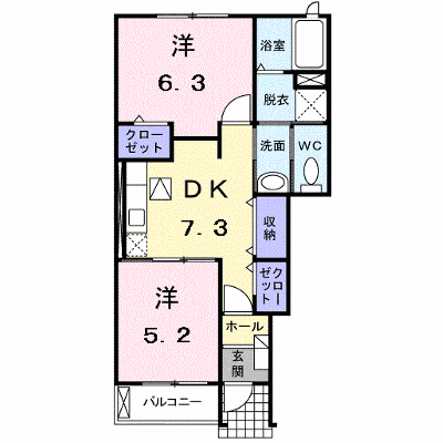 プロムナードＢ 103【管理NO：1-015419602-01030】 ★家具家電は申し込み後に搬入します★ ★2026年08月下旬入居可能★の外観画像