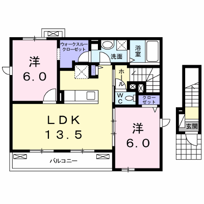 グレイス　Ⅱ 201【管理NO：1-020510602-02010】 ★家具家電は申し込み後に搬入します★ ★2026年10月中旬入居可能★の外観画像