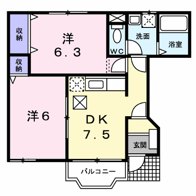 トランキーロ・Ｙ 103【管理NO：1-010803001-01030】 ★家具家電は申し込み後に搬入します★の外観画像