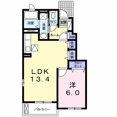ブリランテ　オリオンⅢ 103【管理NO：1-017957603-01030】 ★家具家電は申し込み後に搬入します★ ★2026年09月上旬入居可能★の外観画像